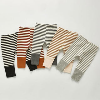 Boys Cotton Stripe Pants - RYAN AND REMI