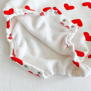 Plush Love Heart Bodysuit Set - RYAN AND REMI