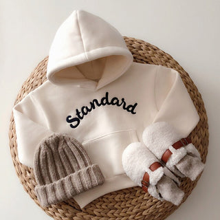 Standard Embroidery Print Hoodie - RYAN AND REMI