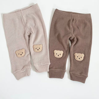 Baby Bear Waffle Leggings - RYAN AND REMI