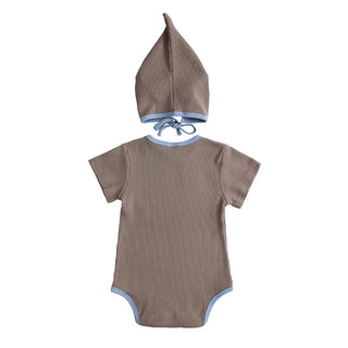 Solid Bodysuit With Peak Hat - RYAN AND REMI