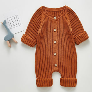 Cozy Long Sleeve Knitted Jumpsuit - RYAN AND REMI