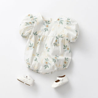 One Piece Flower Baby Girls Romper - RYAN AND REMI