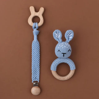 Pacifier Clip Teether Toy Set - RYAN AND REMI