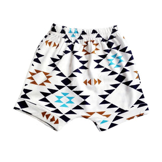 Baby Boy Soft Cotton Harem Shorts - RYAN AND REMI