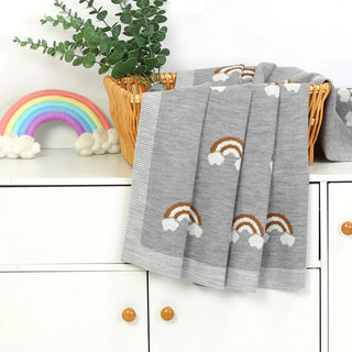 Rainbow Swaddle Wrap Stroller Blankets - RYAN AND REMI