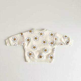 Long Sleeve Sunflower Sweater - RYAN AND REMI