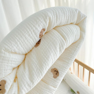 Soft Thick Quilted Blanket Crib Bedding