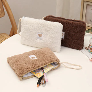 Cute Plush Travel Cosmetic Bag - RYAN AND REMI