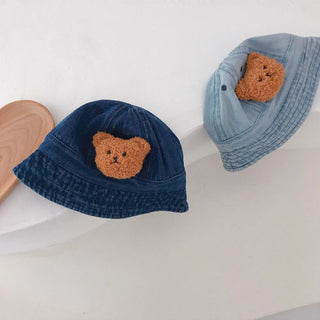 Toddler Denim Bucket Hat - RYAN AND REMI