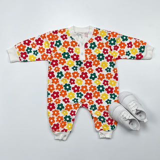 Art Deco Long Sleeve Baby Romper - RYAN AND REMI