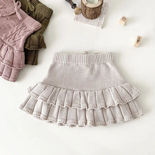 Knitted Pleated Shorts