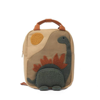 Embroidery Fuzz Patch  Backpack - RYAN AND REMI