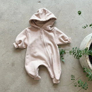 Casual Hooded Jumpsuit