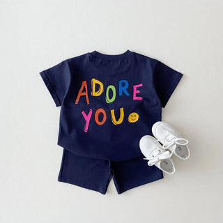 Adore You Short Sleeve Set - RYAN AND REMI