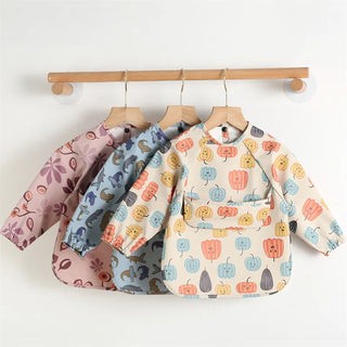 Kids Long Sleeved PU Bibs - RYAN AND REMI