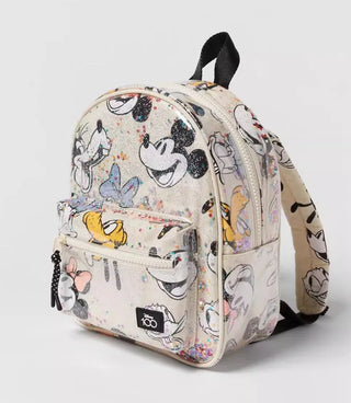 Waterproof Disney Sketch Print Backpack - RYAN AND REMI