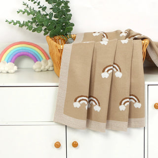 Rainbow Swaddle Wrap Stroller Blankets