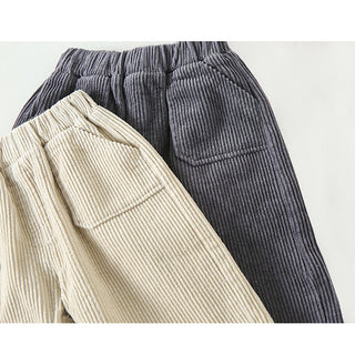 Retro Corduroy Harem Trousers Pants - RYAN AND REMI