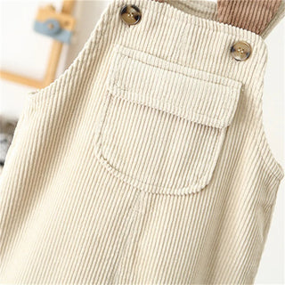 Unisex Corduroy Overalls Jumpsuit - RYAN AND REMI