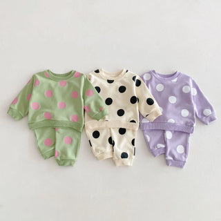 Polka Dot Jogger Set - RYAN AND REMI