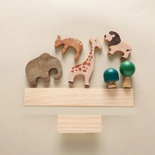 Wooden Animal Balancing Block Game - RYAN AND REMI