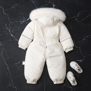 Polar Fleece Lining Jumpsuit