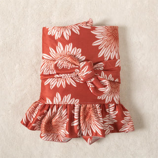 Baby Ruffle Swaddle Blanket - RYAN AND REMI