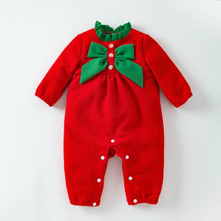 Christmas Ribbon Romper