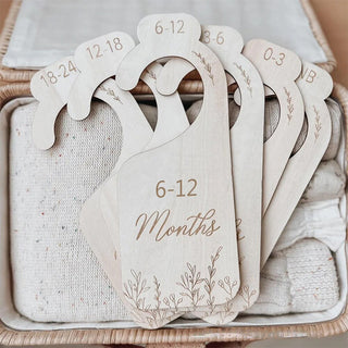 Baby Wooden Closet Dividers - RYAN AND REMI