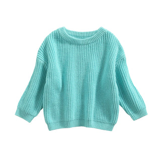 Oversized Knitted Round Neck Sweater