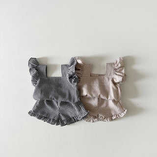 Baby Ruffle Top and Shorts Set - RYAN AND REMI