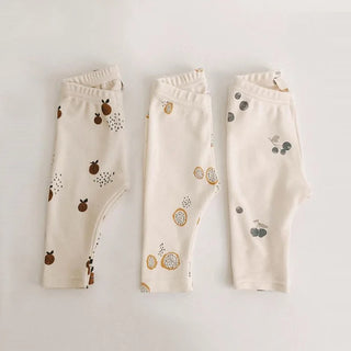 Organic Cotton Fruit Leggings