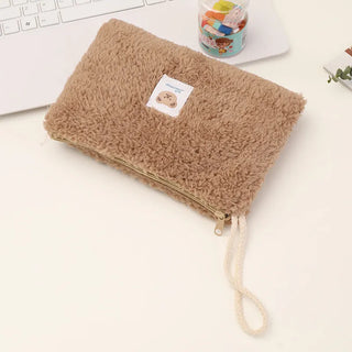 Cute Plush Travel Cosmetic Bag - RYAN AND REMI