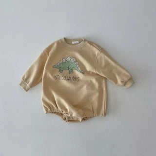 Dinosaur Long Sleeve Sweatshirt Bodysuit - RYAN AND REMI