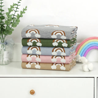 Rainbow Swaddle Wrap Stroller Blankets