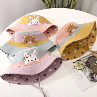 Animal Print Reversible Baby Bucket Hat - RYAN AND REMI