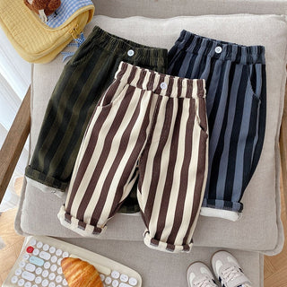 Stripe Boys Trousers - RYAN AND REMI