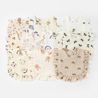 Soft Muslin Baby Bibs - RYAN AND REMI