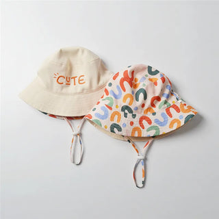 Double Sided Baby Bucket Hat - RYAN AND REMI