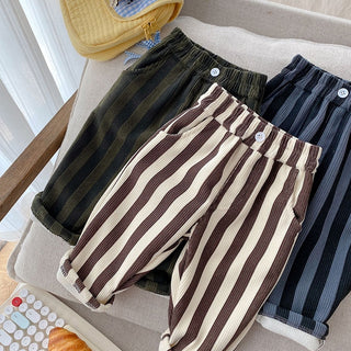 Stripe Boys Trousers - RYAN AND REMI