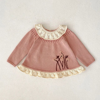 Knit Frill Sweater Set - RYAN AND REMI