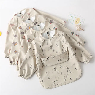 Kids Long Sleeved PU Bibs - RYAN AND REMI