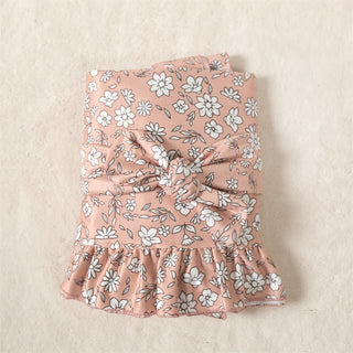 Baby Ruffle Swaddle Blanket - RYAN AND REMI