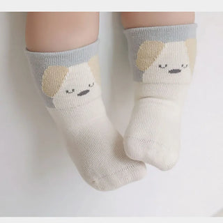 5 Pairs Comfy Cartoon Midi Socks - RYAN AND REMI