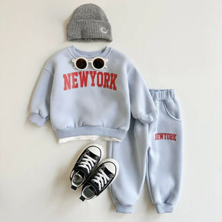 New York Print Jogger Set - RYAN AND REMI