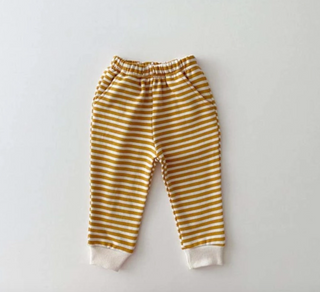 Fall Striped Hoodie Jogger Set - RYAN AND REMI