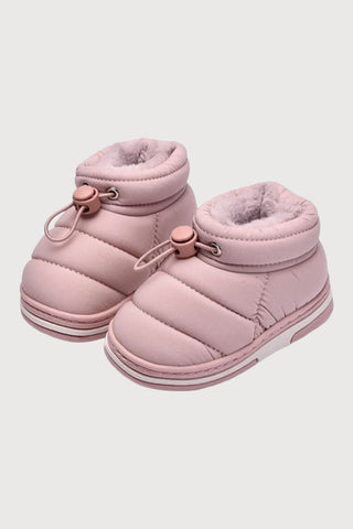 Baby Padded Drawstring Winter Boots - RYAN AND REMI