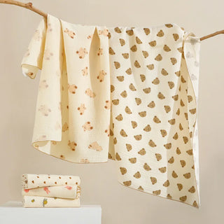 Soft Cotton Animal Print Blanket - RYAN AND REMI