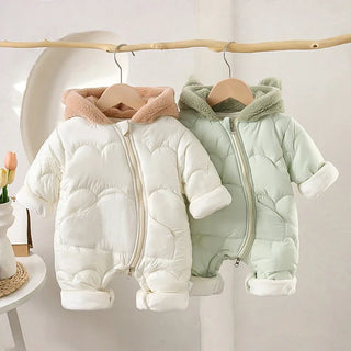 Quilted Hooded Jumpsuit Outerwear